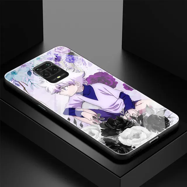 Tempered Glass Case Coque For Xiaomi Redmi Note 9S 9 8 Pro 8T 8A 7 9A 9C 9i Hunter X Hunter HXH Anime Luxury Shell Cover Fundas T07