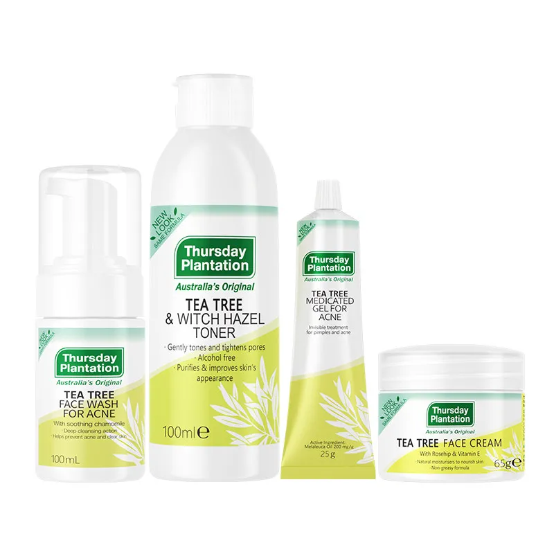 thursday tea tree face wash