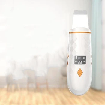 

Facial Skin Scrubber Ion Face Spatula Blackhead Removal Pores Cleaner Wrinkle Remover Extractor Skin Care Massager