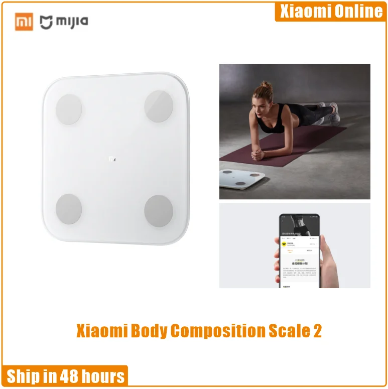 Xiaomi Mi Body Composition Scale 2 Smart Fat Weight Scale Bathroom