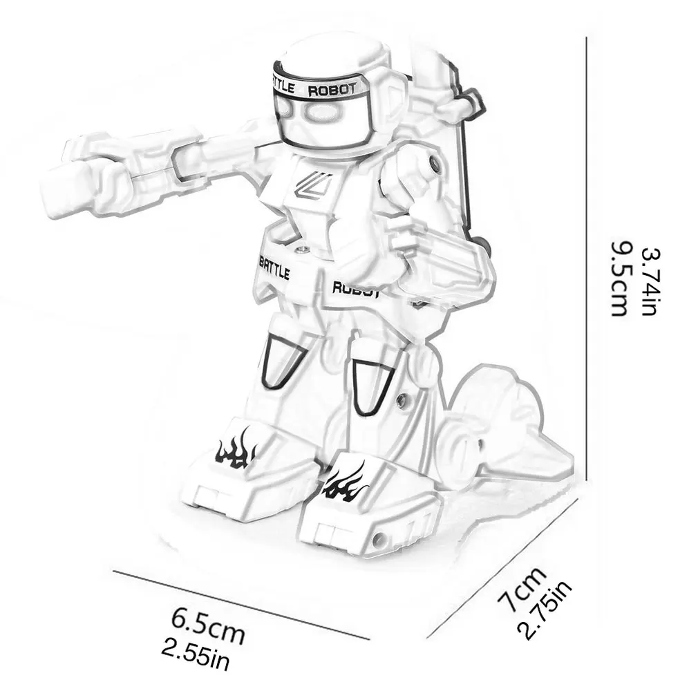 Радиоуправляемый боевой робот с дистанционным управлением, умный робот с чувствительным управлением, развивающие электрические игрушки для детей