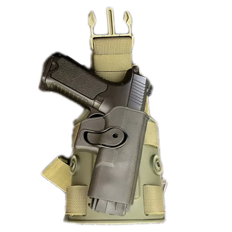 Tactical Drop Leg Gun Holster Airsoft Thigh Holster Holder Case Adapter Hunting Accessory For GL 17 1-4 gen Pistol Holder pistol holster gun holster hunting holster
