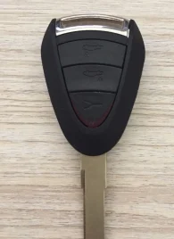 Чехол для ключей автомобиля PORSCHE 997 911 Boxster 987 Cayman, чехол для пульта дистанционного управления, чехол для ключей Fob Shell Aut, защитный чехол из настоящего углеродного волокна