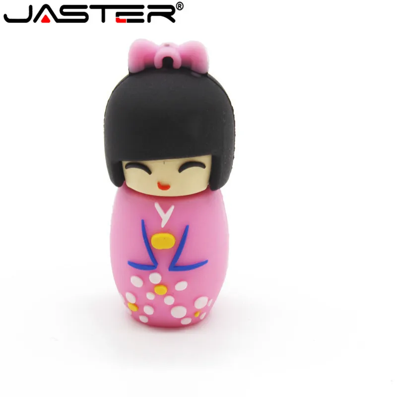 JASTER японские куклы кимоно девушка usb флэш накопитель флеш 4 ГБ 8 16 32 64 карта памяти