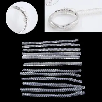 

12 Pack 4 Sizes Spiral Tightener Ring Size Adjuster For Loose Ring Jewelry Guard