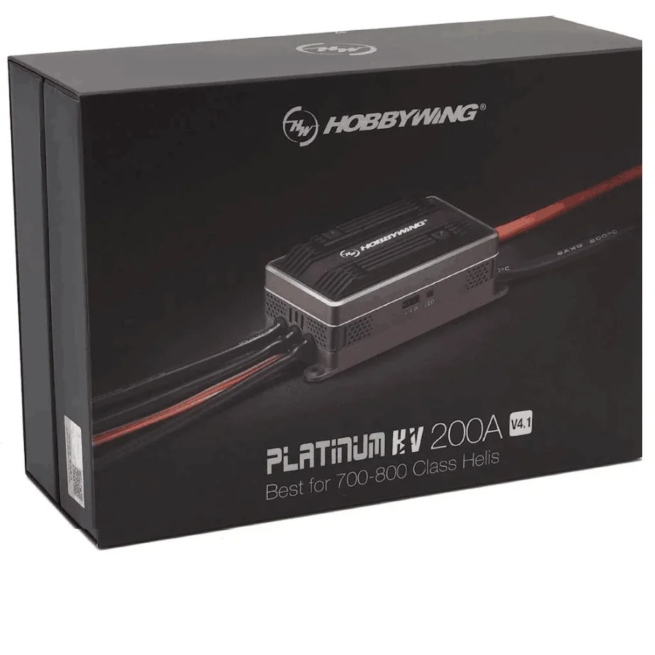 HobbyWing Platinum HV 200A V4.1 ESC 6-14S с электронным контролем скорости с BEC без BEC для DIY Радиоуправляемый гонщик