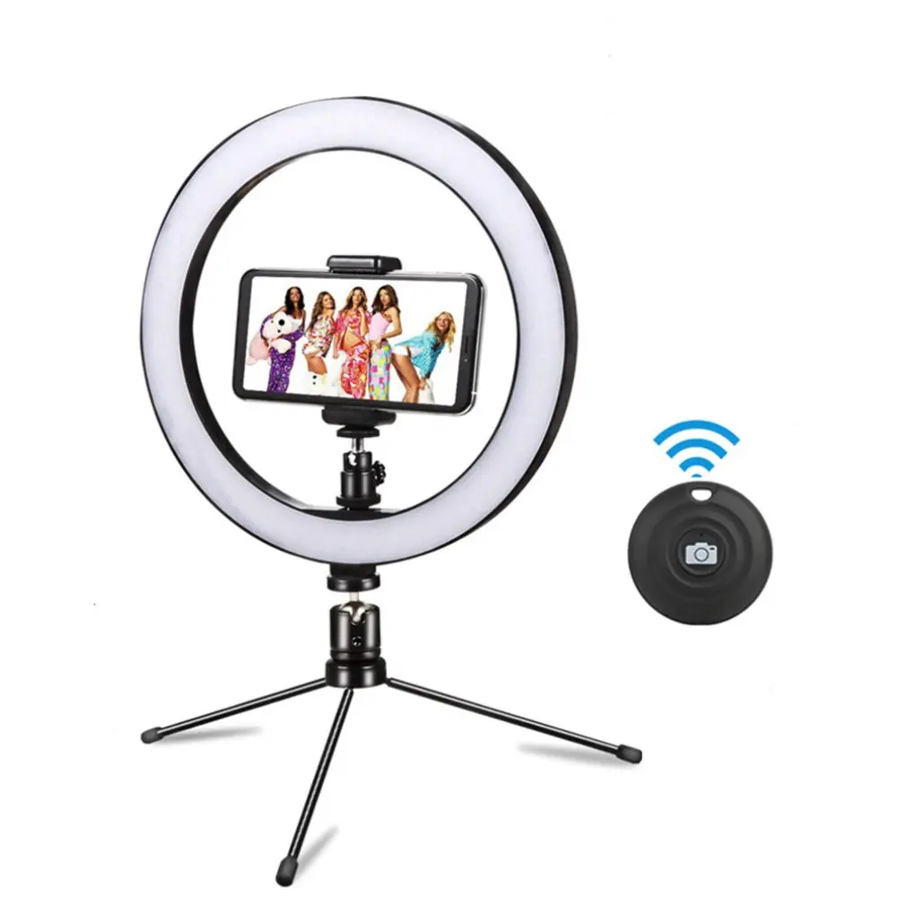 

Photography Ring Light Mini LED Selfie Lamp Studio Photography Photo Lighting Fill Light 260MM Mobile Phone Live Light