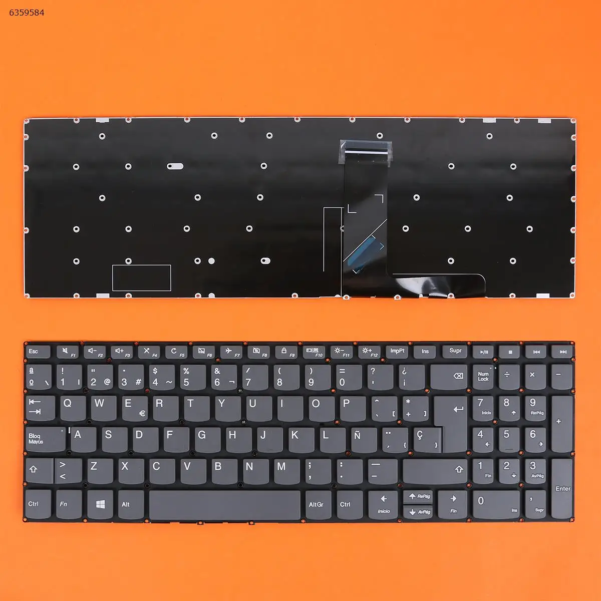 Новая сменная клавиатура SP с испанской раскладкой для ноутбука Lenovo Ideapad 320-17IKB
