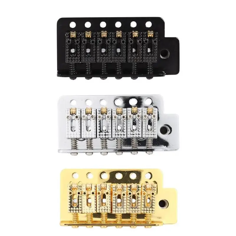 

Durable For ST SQ Electric Guitar Fine Workmanship Long Service Life Roller Saddle Tremolo Bridge System with Whammy Bar