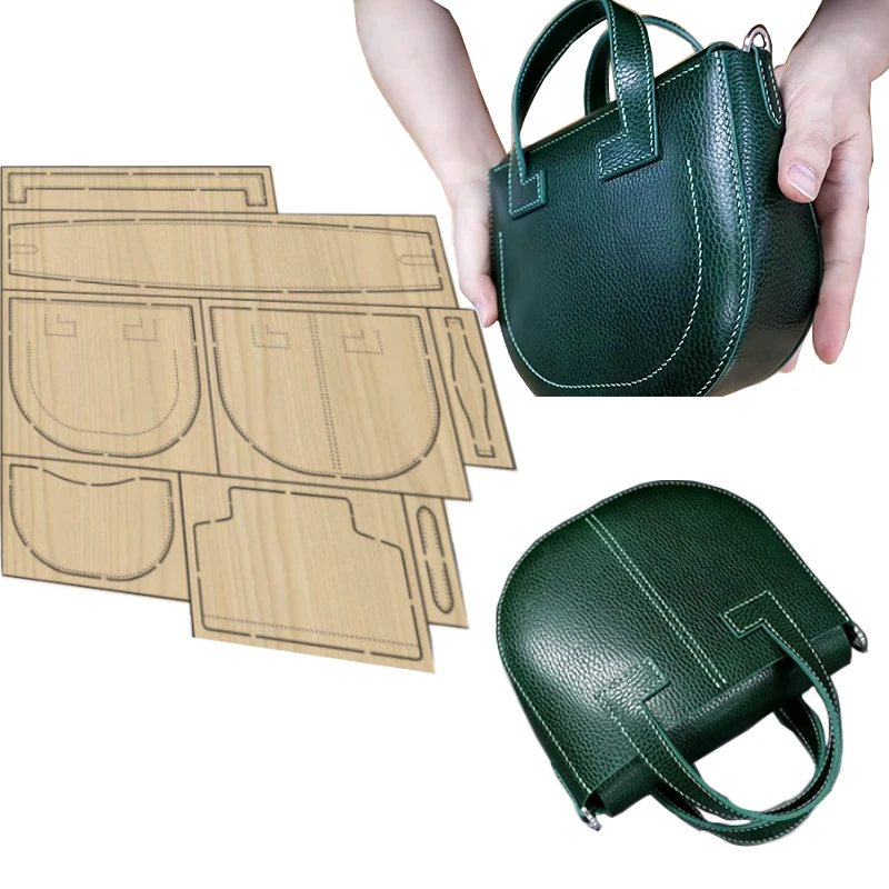 

Японское стальное лезвие, сделай сам, кожа, Женская сумочка, форма, деревянные штампы, резак для кожевенного ремесла