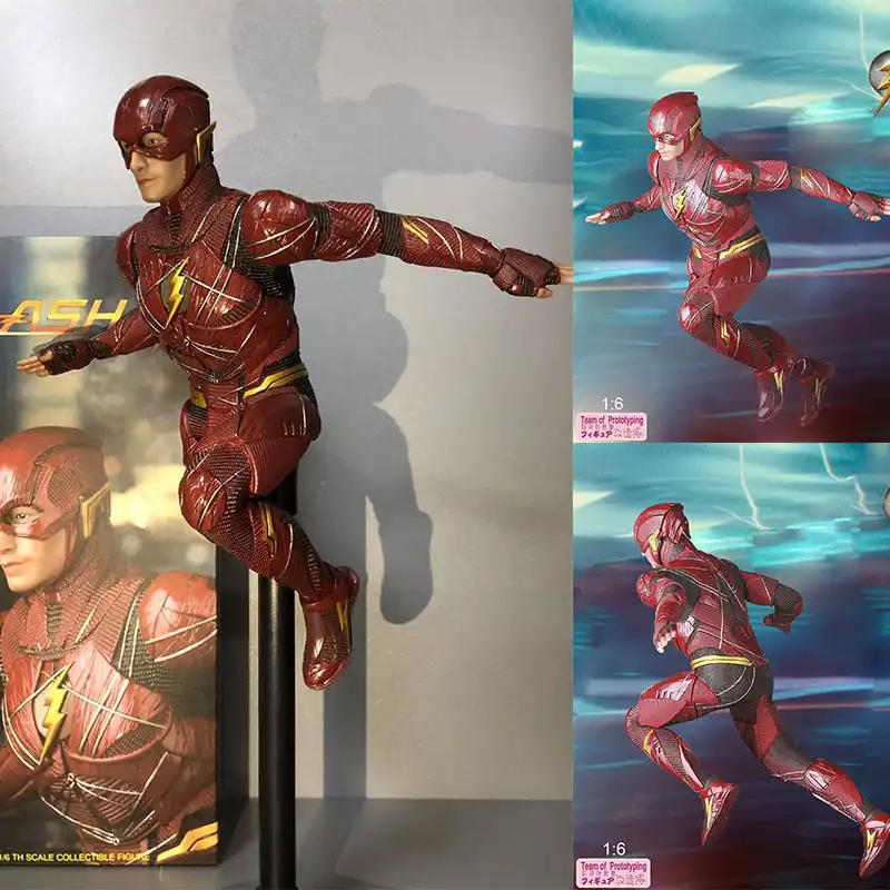 Crazy Toys Figura Flash De Dc Modelo De Figura De Accion Superheroe Equipo De Prototipo Estatua 1 6 Figuras De Accion Aliexpress
