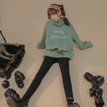 

Spring Autumn Hoodies Cute Kawaii Ladies Sweatshirt Women Hoodies Casual Long Sleeve Cartoon Lovely Girls Top