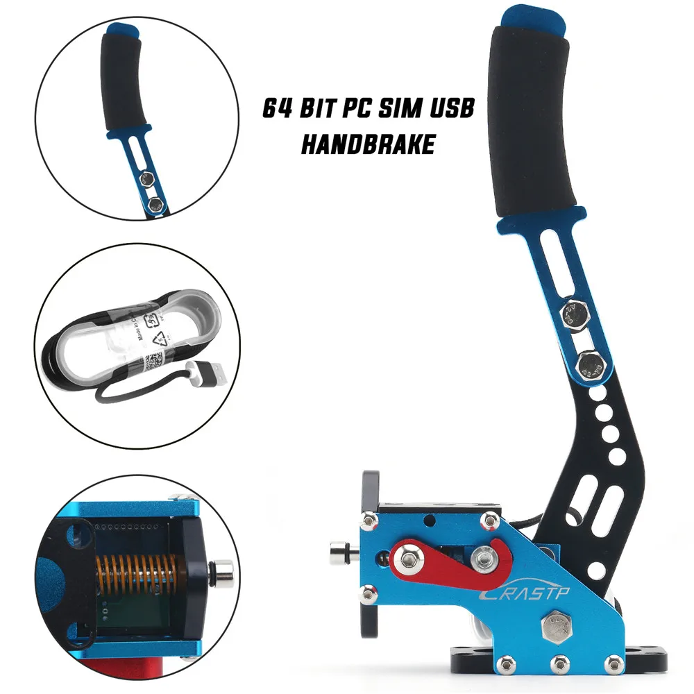 Brake System Handbrake for Rally for Logitech g29/g27/g25 PC 16bit Hall Sensor USB SIM Racing For Racing Games T300 T500 HB019