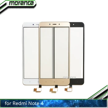 

5.5" Touchscreen for Xiaomi Redmi Note 4 Note4 Touch Screen Digitizer Front Glass Panel Sensor Front Lens Black White Gold