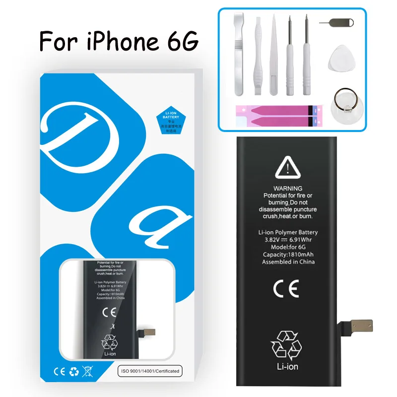 Аккумулятор XDOU для iPhone 6 6G 1810 мАч | Мобильные телефоны и аксессуары