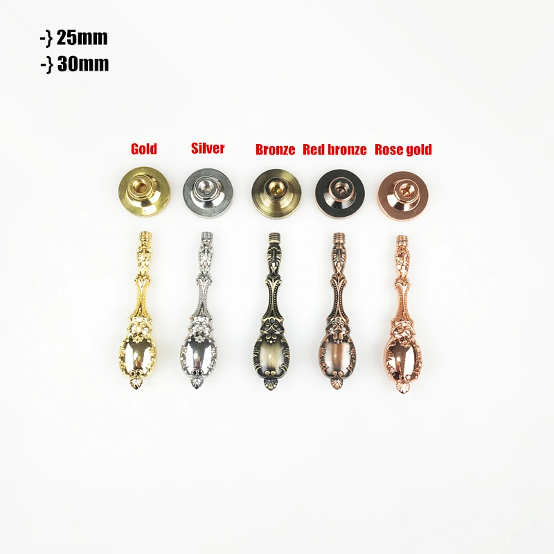 Colored metal handle 1-3