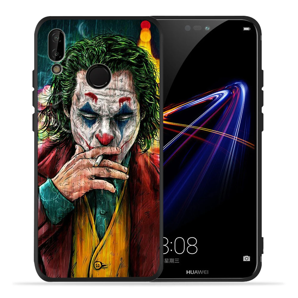 Чехол для телефона с джокером клоуном плохим человеком для Fundas huawei P20 Lite P20 Pro P30 Lite Pro P8Lite P9Lite P Smart P10 Lite Etui Capa