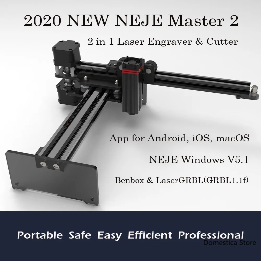 Новый NEJE Master 2 7 Вт лазерная гравировка Профессиональный DIY настольный мини