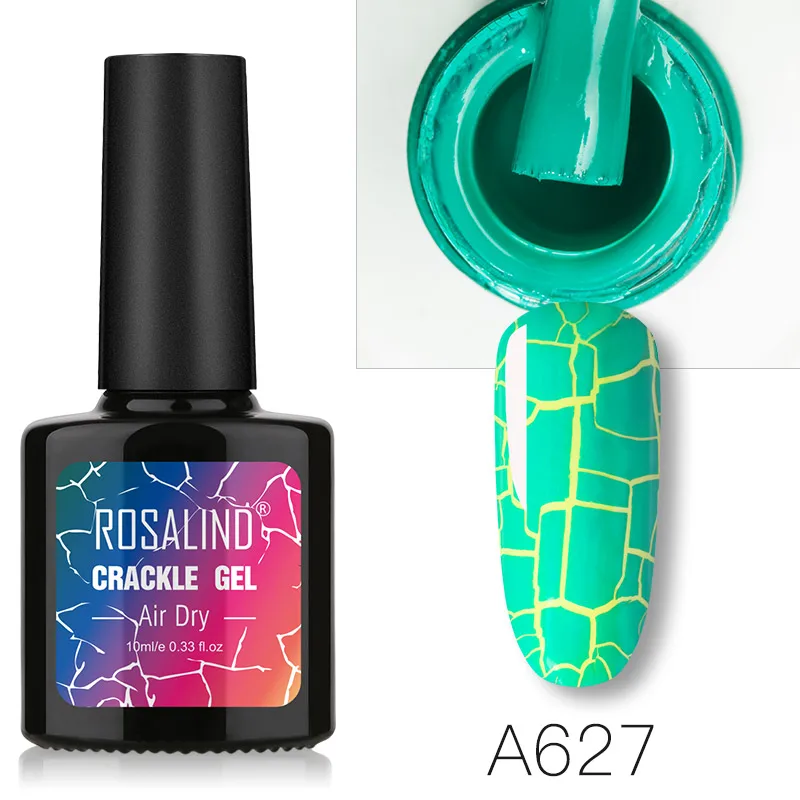 RBA627 ROSALIND гель-кракле лак для ногтей Быстросохнущий Гель-лак для маникюра для УФ полупостоянного покрытия - Цвет: RBA627