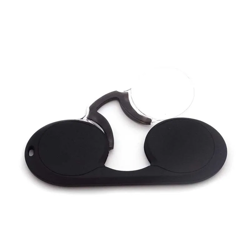 Reading Glasses Sighttoo Silicone Nose Clip Reading Glasses Mini Foam Nose Glasses Men Portable Magnifying Eyeglasses Lazy Readers Eyewear Lupa