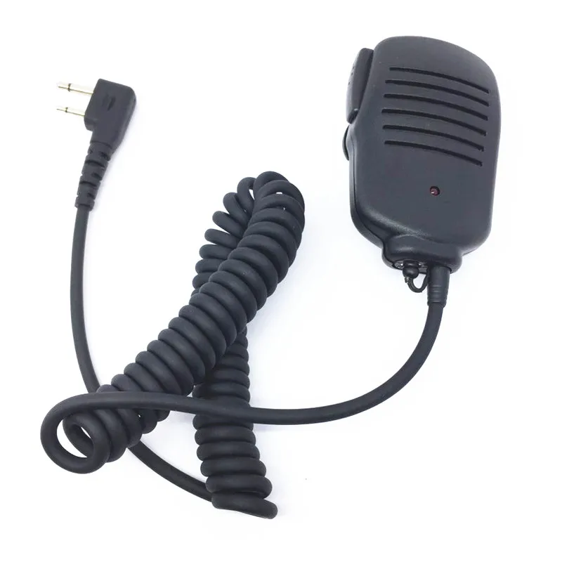 2PIN ручной микрофон для ICOM V8 F21 F11 V82 V85 F26 F22 IC-02AT IC-03AT иди и болтай walkie talkie