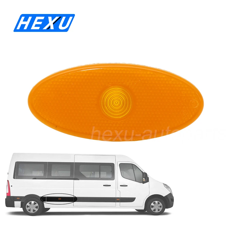 SideMarkerLampLensForRenaultMasterMK3VauxhallMovanoNissan