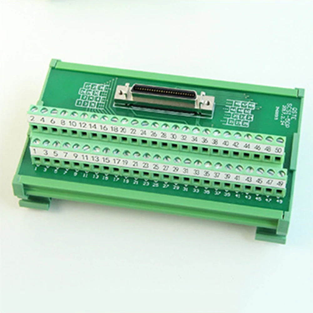 50 контактный диск Автоматизация клеммные блоки прочный женский прямой крой din-рейку ремонт сервопривод системы замена шкафа управления