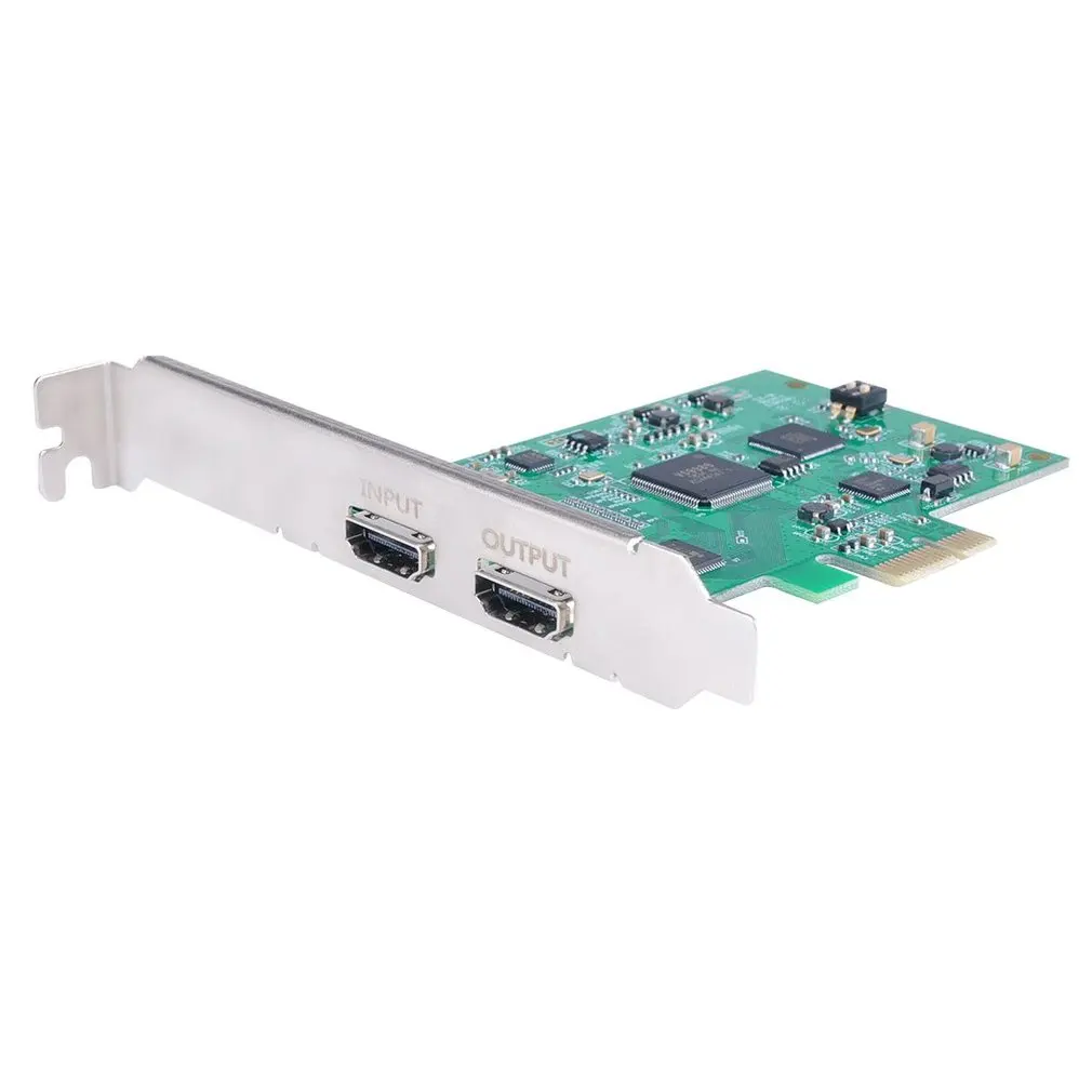 Плата видеозахвата высокой точности PCI-E HDMI Карта видеозахвата Live Capture Box Карта видеозахвата