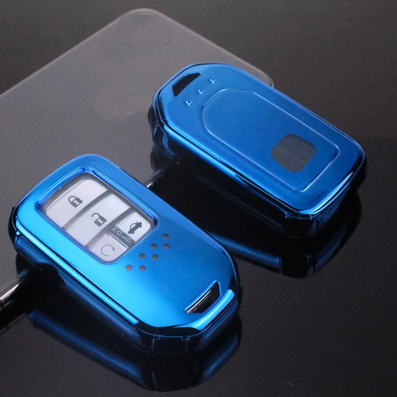 New Soft TPU Della Copertura Completa di Caso Chiave A Distanza Per Honda Civic City Vezel Accord HR-V CRV Polit Jazz Jade Crider odyssey Protezione con Chiave - H00ef9f39ff1040b6862a8f57e64d6a34n