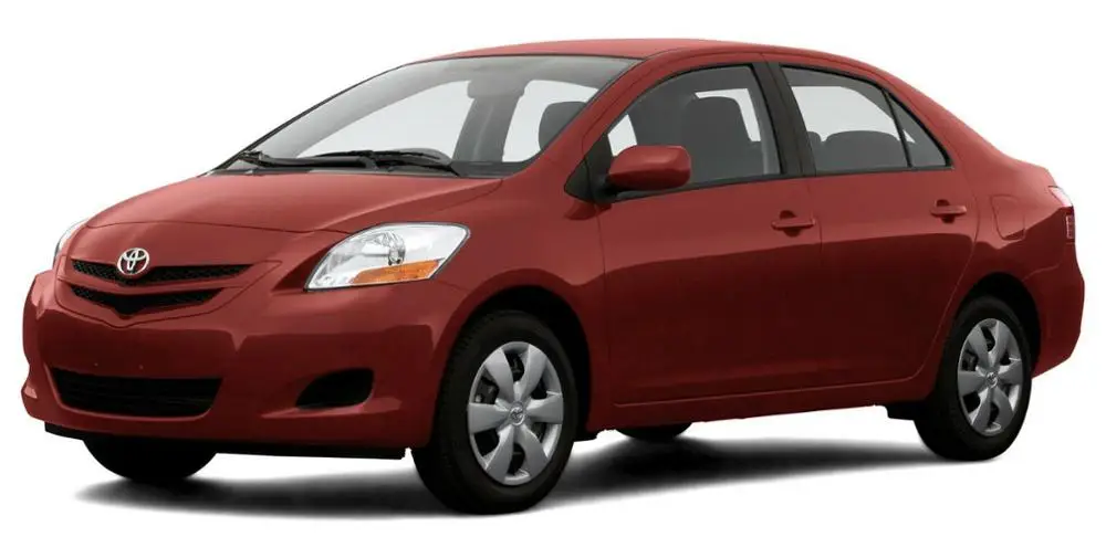 Комплект качества OE Брызговики для 2007-2012 Toyota Yaris, Vios Sedan