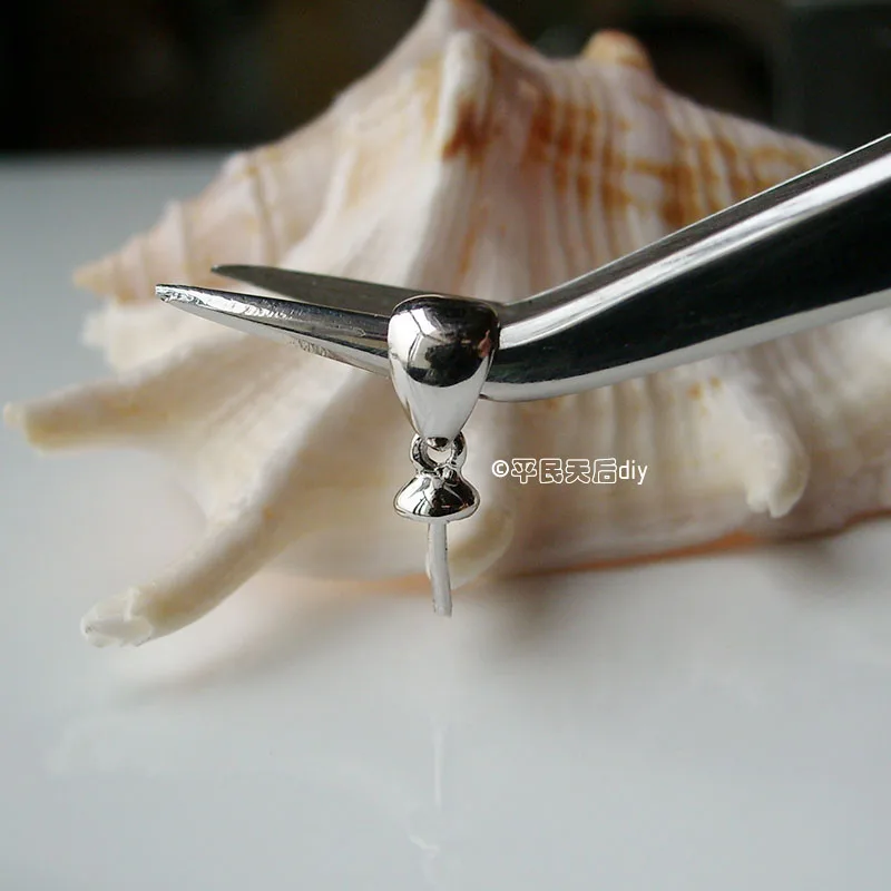 纯银吊坠头 光面厚实 (5)