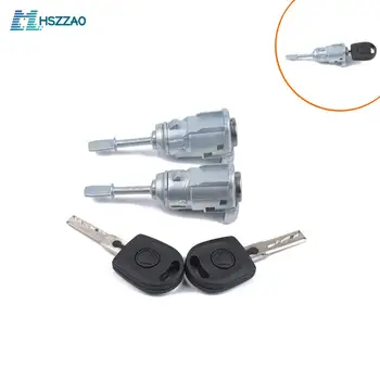 

Car Left +Right Door Lock Cylinder Vehicle Door Safety Lock Core Accessories Relacement 3B0837167 for Passat 3B Lupo