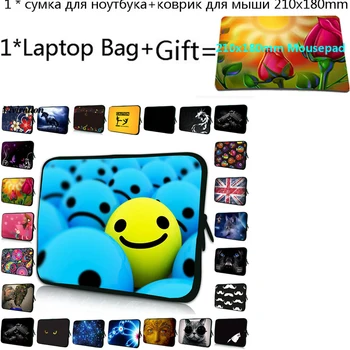 

For Xiaomi Chuwi HUAWEI MateBook X Pro 13.9 15.6 15 13 12 14 17 7 Laptop Bag 10.2 Tablet Case With Small Gaming Mousepad 21x18cm