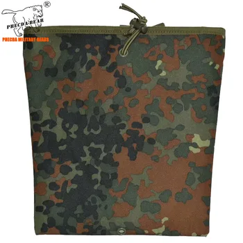

PHECDA MILITARY GEAR flecktarn dump pouch tactical molle waist belt pouch military chest rig dump pouch army combat ammo pouch