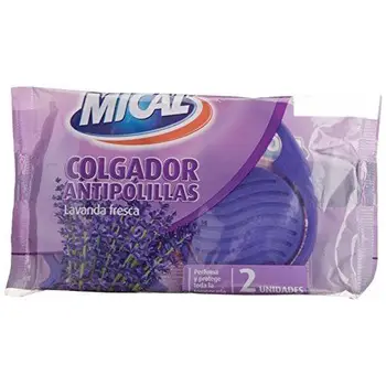 

MICAL – Hanger Moth, Lavender, 2 Units – [Pack of 8]