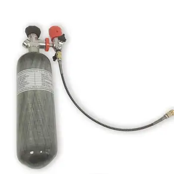 Billige AC1217301 Acecare 2,17 L CE Mini Scuba Zylinder Paintball Tank Mit Ventil & Füllen Station Für Ziel Schießen Pcp Luft Gewehr Airsoft