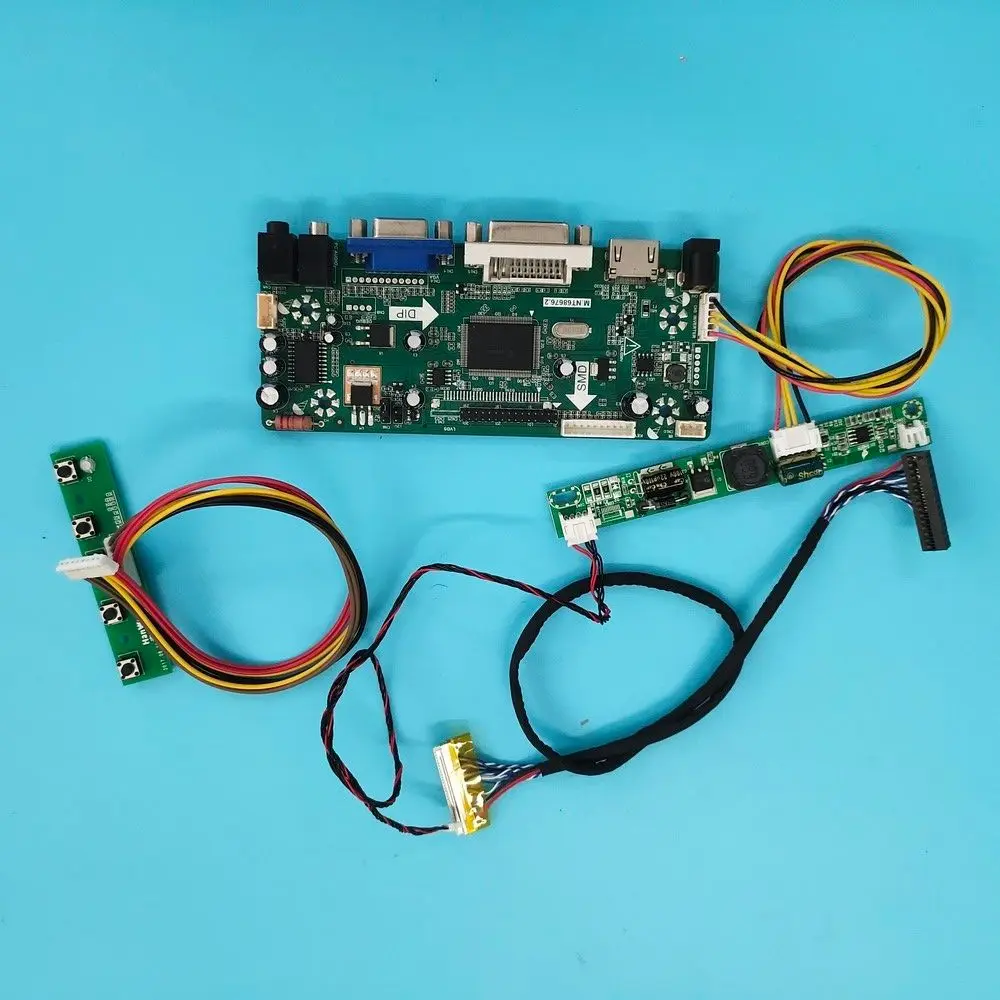 

Комплект для LTM230HT09 LTM230HT10 LTM230HT11 LTM230HT12 1920x1080 HDMI-совместимая плата контроллера DVI VGA 30pin, LVDS, быстрое ЖК-аудио