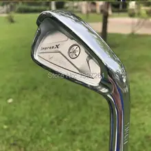 Новая головка для гольфа Yamaha утюги для гольфа 4-9 P клюшки для гольфа кованые железные клюшки для гольфа стальной вал с крышкой