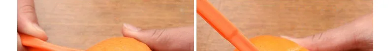 5 шт./дропшиппинг креативный длинный раздел Оранжевый Овощечистка апельсиновый сок компактный и практичный помощник