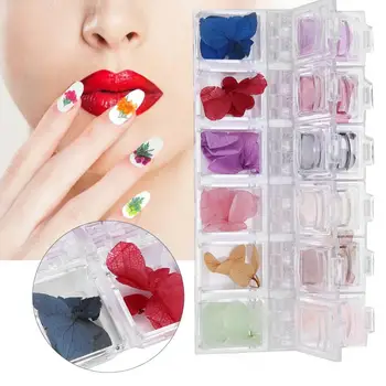 

Nail Art Decorations Nail Art Decor Dried Flowers Manicure Decoration Natural Flower Nail Sticker Nail Art Supplies Rhinestones