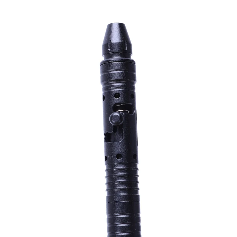 Multi-Function Pen Self Defense Glass Breaker Outdoor Edc Pen Tool Tungsten Steel Head Bolt Switch
