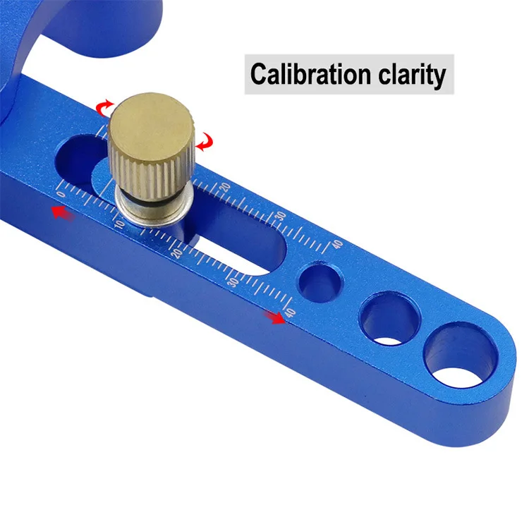 6-12Mm Abs Hand-Held Wood Punch Woodworking Locator Boards