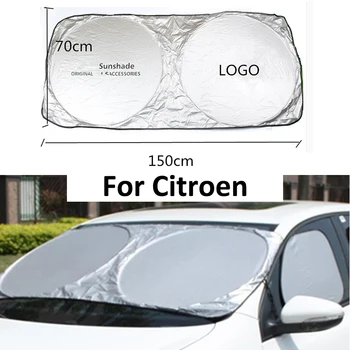 

Car Windscreen Front Windshield Sunshade Sun Shade For Citroen C1 C3 C4 Picasso C5 Aircross C8 C-Zero Berlingo C-Triomphe Elysee
