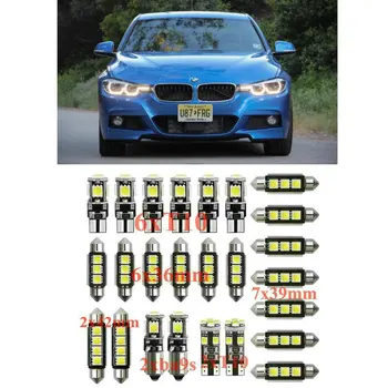 

Car Interior Led Light Kit For Bmw f30 f35 f34 f31 f33 f83 f32 f82 f36 f80 f07 f10 f18 error free canbus t10 31mm 36mm 39mm 42mm