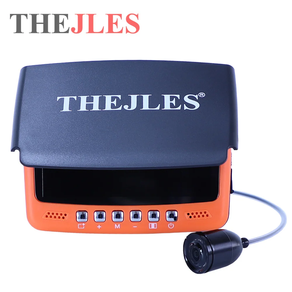 7HBS Video Fish Finder 4.3 Inch IPS LCD Screen Camera Kit For Winter Underwater Ice Fishing Manual Backlight Boy/Men's Gift
