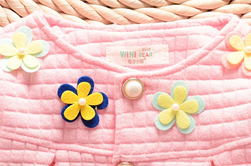 Baby girl clothes spring and autumn cotton thick warm set casual cartoon cute rabbit set baby long-sleeved baby girl two-piece Baby Clothing Set cheap