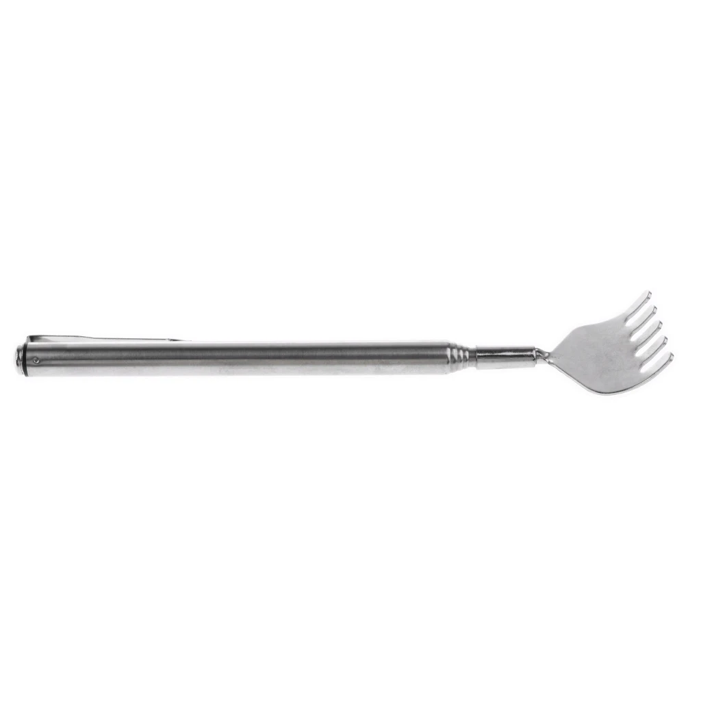 Portable Extendable Telescopic Claws Metal Back Scratchers / Hand Massager / Backslap for Home Elderly