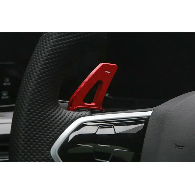 Styo Car Gear Shift Level Paddle Volante Paddle Shifter Trim Per Tiguan Mk2 Vw Golf 7 8 Mk7 Mk8 T-Cross Passat B8