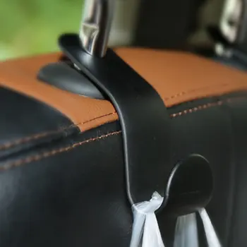 

Car Back Seat Headrest Hanger Holder Hooks Car Vehicle Back Seat Headrest Hanger Holder Hook for Bag Purse Cloth Grocery