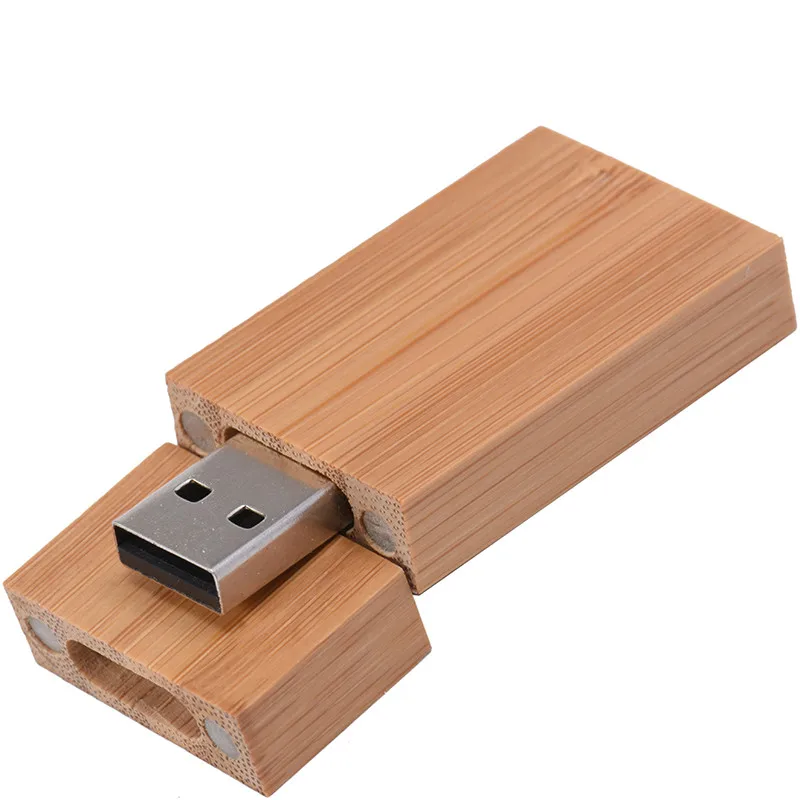 Jaster логотип на заказ квадратный деревянный USB флеш-накопитель Флешка 64 ГБ 32 ГБ 16 ГБ 8 ГБ U диск карта памяти Фотография Свадебные подарки - Цвет: Red wood